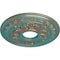 Ekena Millwork Baltimore Medallion (Canopies up to 5 1/2"), 15 3/8"OD x 4 1/4"ID x 1 1/2"P, Copper Green Patina CM15BACGS - alternate 2